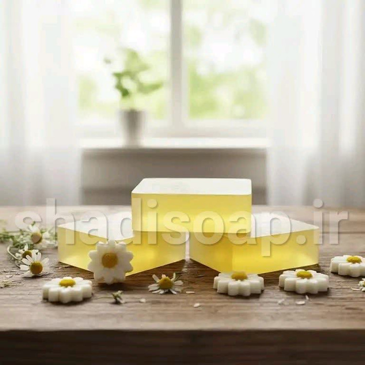 پایه صابون گلیسیرینه نیمه شفاف
