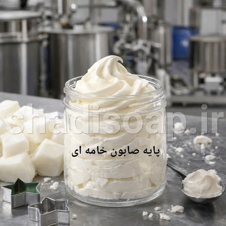 پایه صابون خامه ای